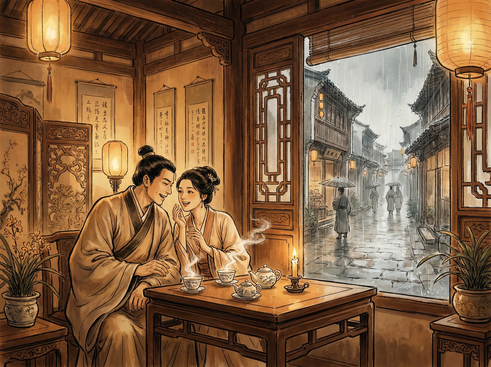 一品探花 - 雨巷茶叙